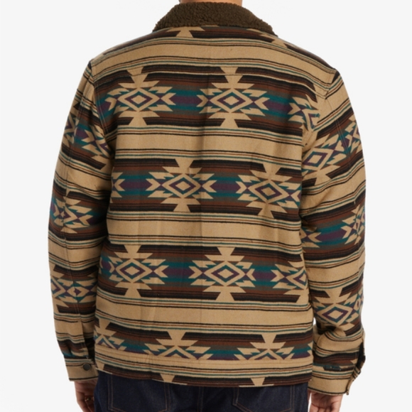 BILLABONG NEW Barlow Sherpa Lined Jacket - Picture 10 of 14